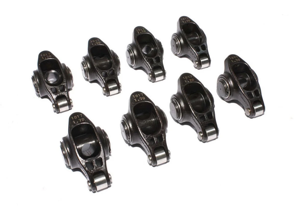 COMP Cams Ulta Pro Roller Rocker Arms 1.7 Ratio 1817-8 fits SBC