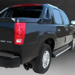 Load image into Gallery viewer, Corsa 2002-2006 Cadillac Escalade 6.0L V8 3in Cat-Back Single Side w Twin 4in Black Pro-Series Tips - Side View
