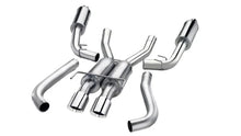Load image into Gallery viewer, CORSA Performance 3in Cat-Back System Dual Rear Exit w/ 4in GunmetalTips fits 2018-2023 Ford Mustang GT Fastback 5.0L - Ma...