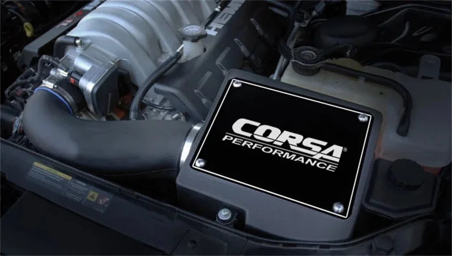 Corsa Chrysler/Dodge 04-10 300/05-10 Charger/05-08 Magnum STR-8 6.1L V8 Air Intake - Side View