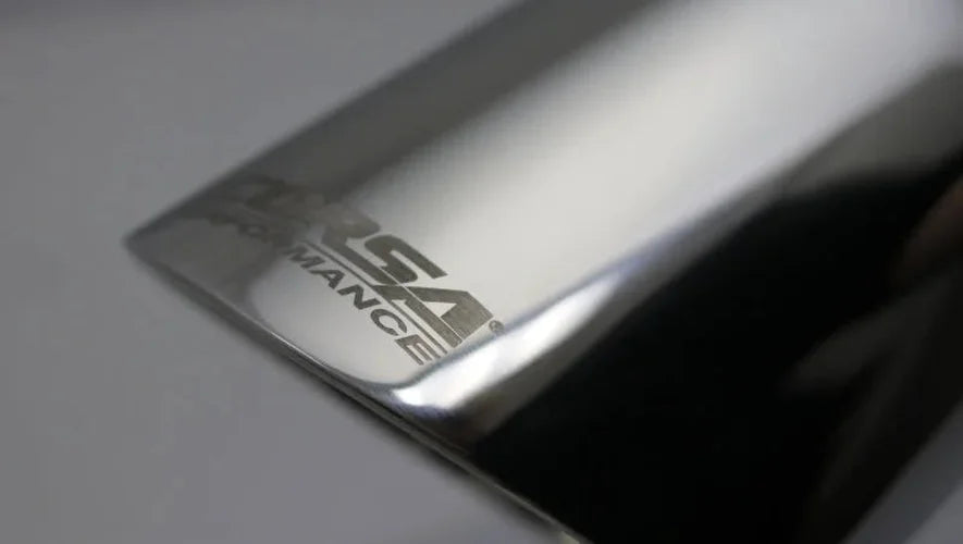 Corsa Single Universal 2.5in Inlet / 4in Outlet Polished Pro-Series Tip Kit - Detail View