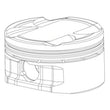 Load image into Gallery viewer, CP Piston Bullet Race Series Chevy LS3 4.065 Bore 3.622 Stroke 6.125 Rod Set Of 8