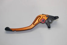 Load image into Gallery viewer, CRG 07-18 Kawasaki ZX6R/ Z1000/ ZX10R/ ZR14R RC2 Brake Lever -Standard Gold - Side View