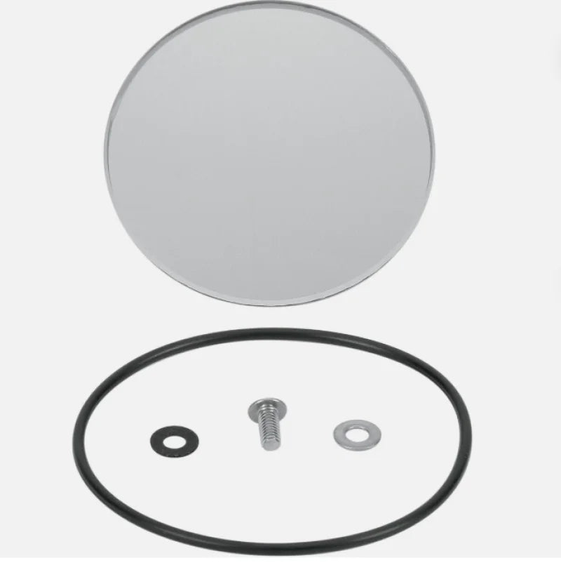 CRG 2 in. Round Replacement Glass Kit - Side View
