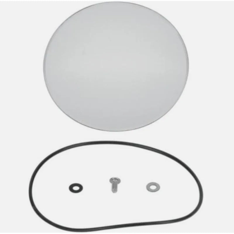 CRG 3 in. Round Replacement Glass Kit - Side View