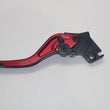 Load image into Gallery viewer, CRG 97-17 Triumph Daytona 675-955i/ Speed Triumph RC2 Clutch Lever -Short Red - Side View