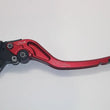 Load image into Gallery viewer, CRG 97-17 Triumph Daytona 675-955i/ Speed Triumph RC2 Clutch Lever -Standard Red - Side View