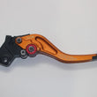 Load image into Gallery viewer, CRG 98-08 Yamaha R1/ FZ1 RC2 Clutch Lever -Short Gold - Side View