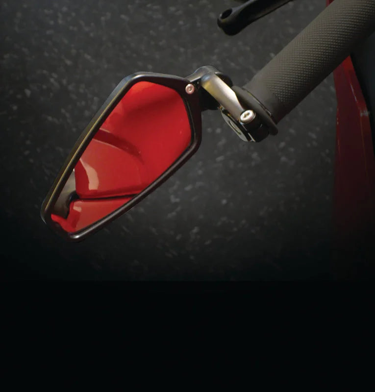 CRG Arrow Mirror - Black - Detail View