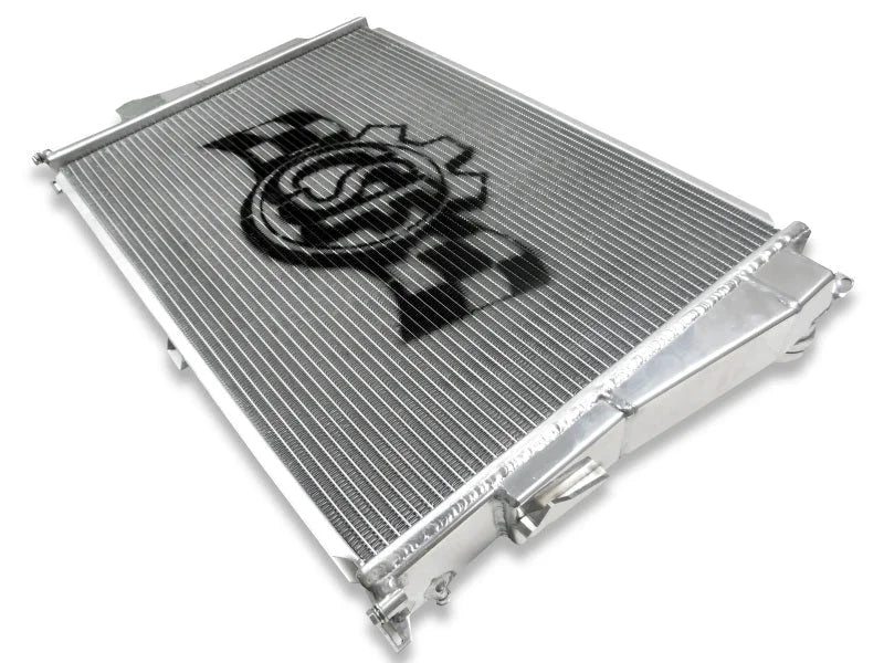 CSF 00-06 BMW M3 (E46) Triple Pass Radiator - Side View