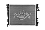 CSF 3715 5.9L OEM Plastic Radiator fits 2002-2003 Ram 1500