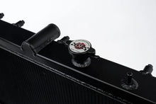 Load image into Gallery viewer, CSF 02-07 Subaru WRX/STI Radiator - Black Finish - Back View