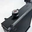 Load image into Gallery viewer, CSF 03-07 Mitsubishi Lancer EVO 7/8/9 1/2 Size Radiator - Black - Main Product View
