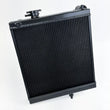 Load image into Gallery viewer, CSF 03-07 Mitsubishi Lancer EVO 7/8/9 1/2 Size Radiator - Black - Side View