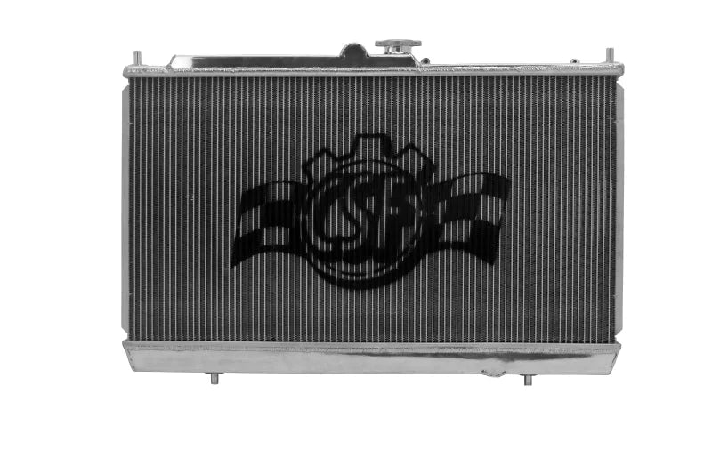 CSF 03-07 Mitsubishi Lancer Evo 7/8/9 Radiator - Side View