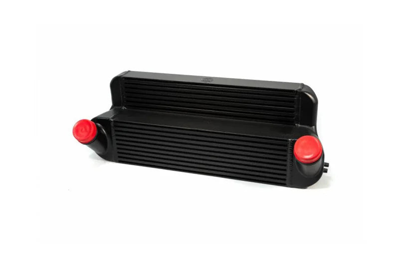 CSF 04-13 BMW 335i/xi (E90/E91/E92/E93) High Performance Stepped Core Bar/Plate Intercooler - Black - Additional View 6
