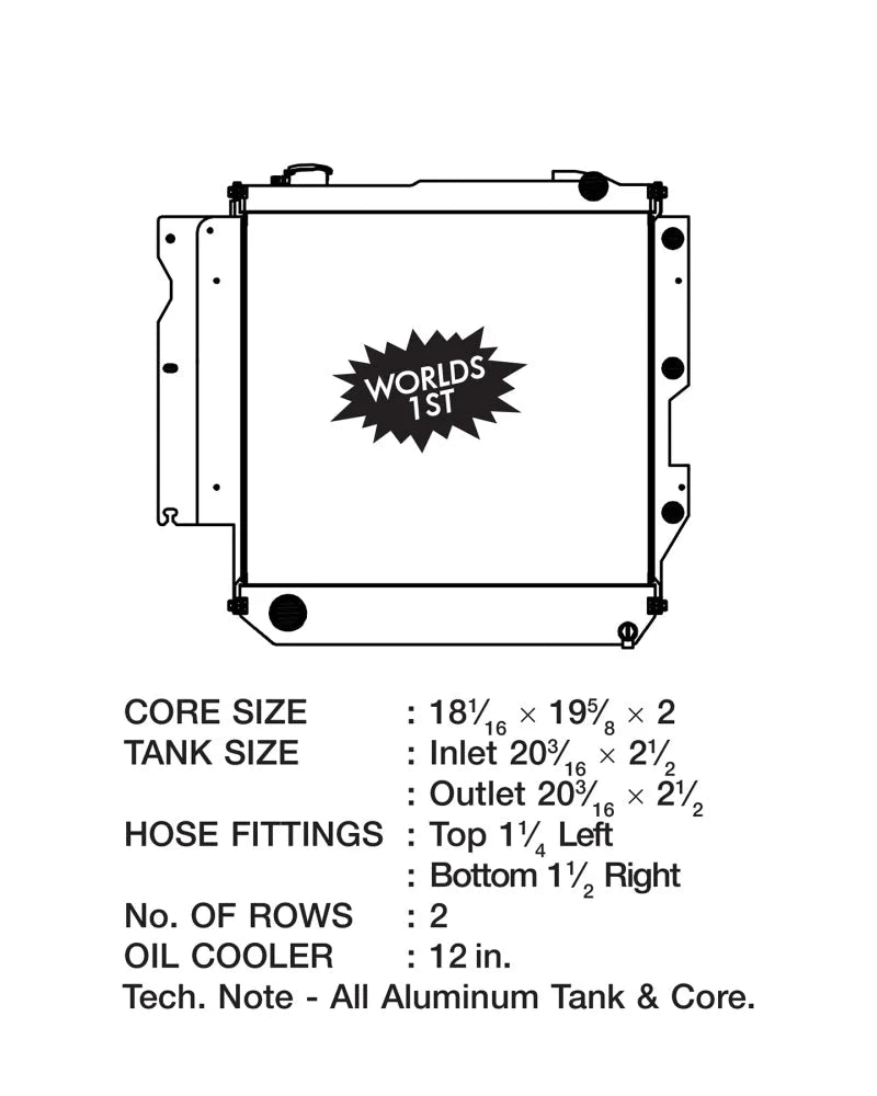CSF 05-06 Jeep Wrangler Radiator - Additional View 5