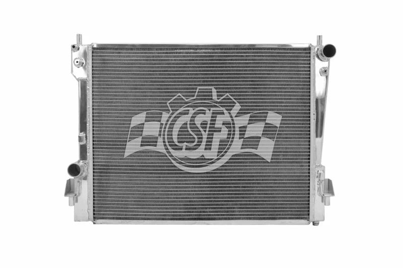 CSF 05-14 Ford Mustang Radiator - Side View