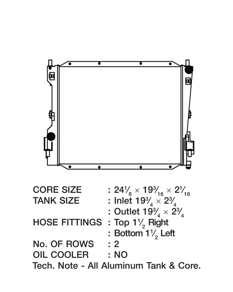 CSF 05-14 Ford Mustang Radiator - Additional View 5
