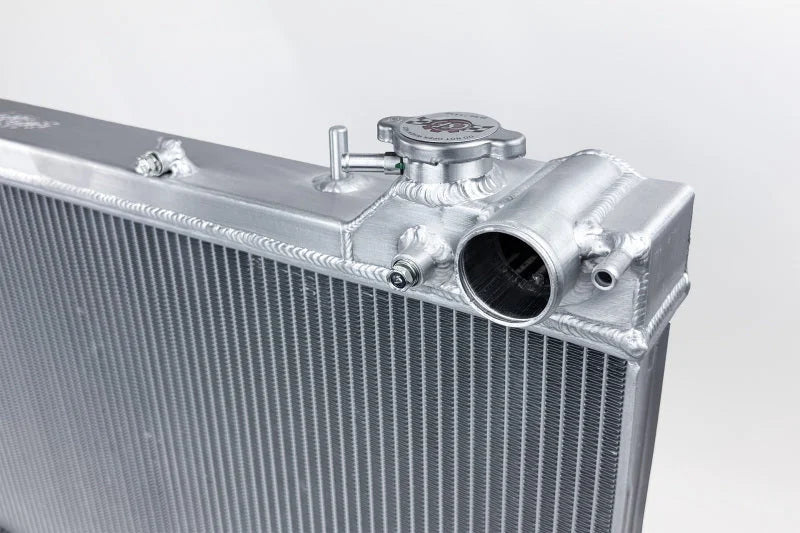 CSF 06-08 Subaru Forester XT Limited (MT Trans Only) High-Performance All-Aluminum Radiator - Side View