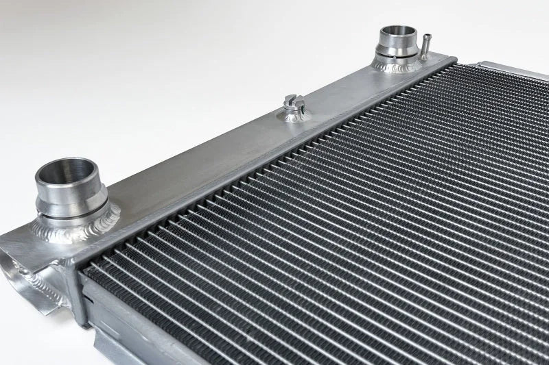 CSF 06-10 BMW E60 M5 / 06-10 BMW E63/E64 M6 Aluminum High-Performance Radiator - Side View