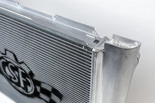 Load image into Gallery viewer, CSF 06-10 BMW E60 M5 / 06-10 BMW E63/E64 M6 Aluminum High-Performance Radiator - Installation View