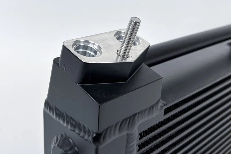 CSF 06-10 BMW E60 M5 / E63 / E64 M6 Race-Spec Oil Cooler - Installation View
