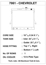 Load image into Gallery viewer, CSF 06-10 Hummer H3/H3T 3.5L/3.7L/5.3L Radiator - Side View