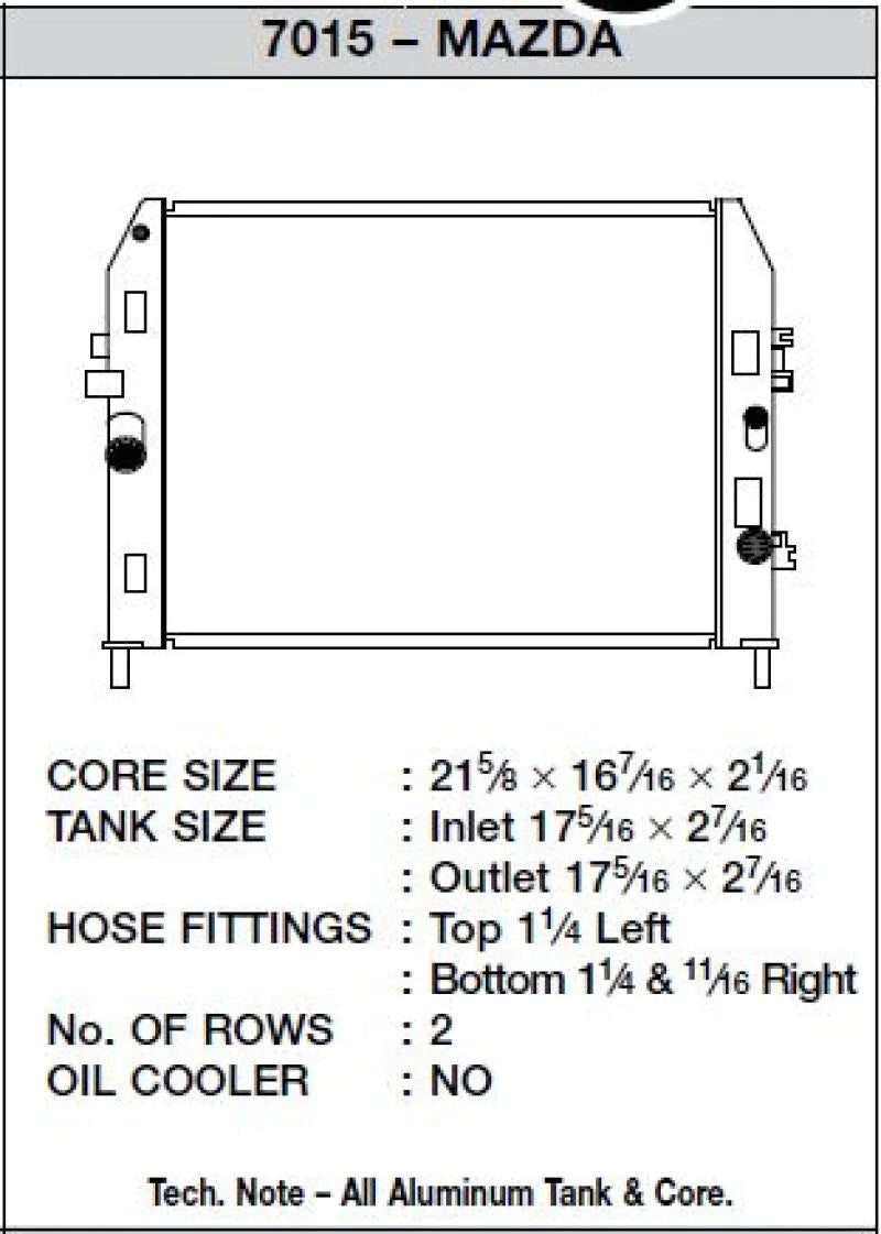 CSF 06-12 Mazda Miata Radiator - Additional View 5