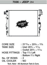 Load image into Gallery viewer, CSF 07-18 Jeep Wrangler (JK) Radiator - Installation View