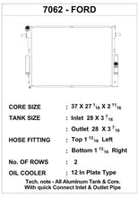 Load image into Gallery viewer, CSF 08-10 6.4L Ford Super Duty Diesel Heavy Duty Radiator - Side View