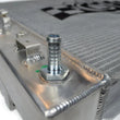 Load image into Gallery viewer, CSF 08-10 6.4L Ford Super Duty Diesel Heavy Duty Radiator - Back View
