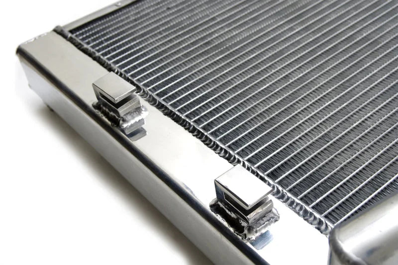 CSF 08-15 Mitsubishi Lancer Evo X Radiator - Back View