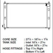 Load image into Gallery viewer, CSF 08-15 Mitsubishi Lancer Evo X Radiator - Additional View 5