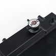 Load image into Gallery viewer, CSF 08-21 Subaru WRX/STI 2-Row 42mm Race-Spec All Aluminum Radiator - Black - Installation View