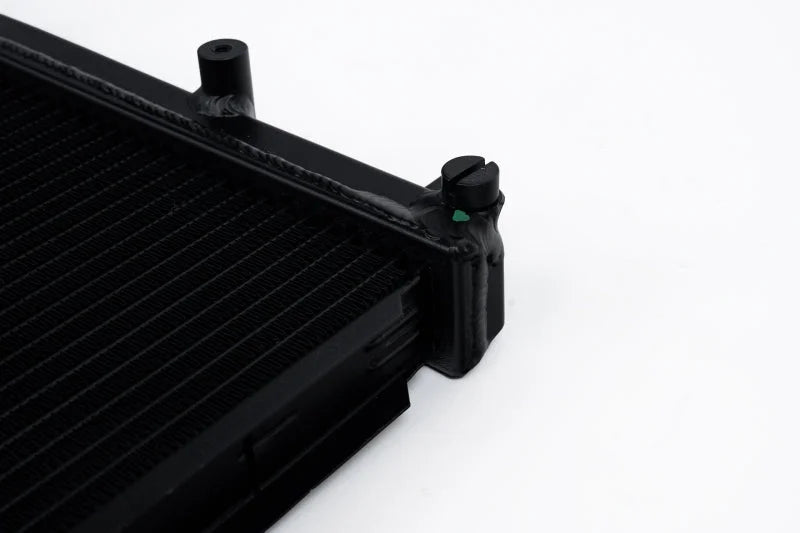 CSF 08-21 Subaru WRX/STI 2-Row 42mm Race-Spec All Aluminum Radiator - Black - Additional View 5