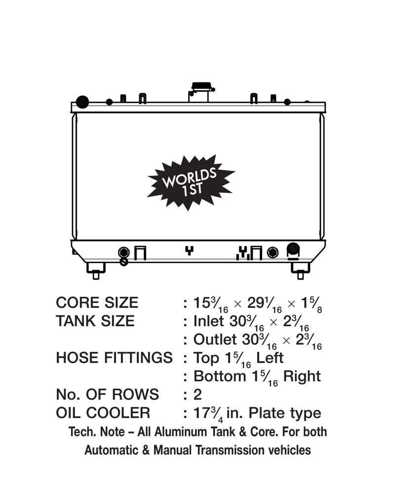 CSF 10-12 Chevrolet Camaro V8 Radiator - Additional View 5