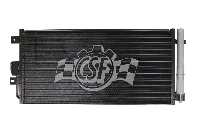 CSF 12-14 Fiat 500 1.4L A/C Condenser - Side View