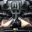 Load image into Gallery viewer, CSF 12-16 BMW M5 (F10) / 12-18 BMW M6 (F06/F12/F13) Twin Charge-Air-Cooler Set - Raw Finish - Back View