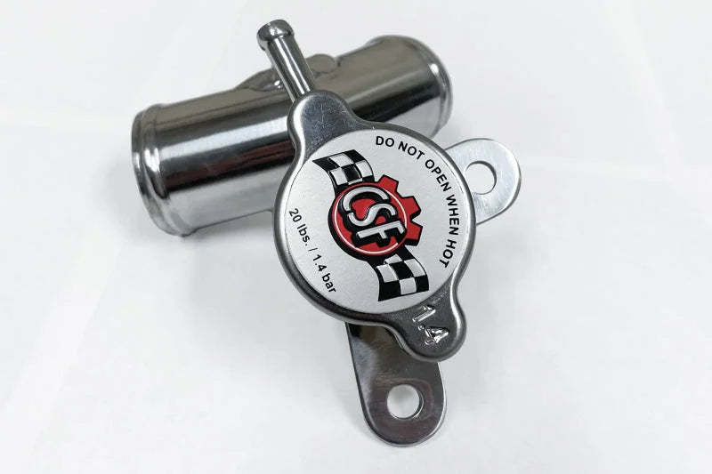 CSF 13+ BRZ / 13-20 Toyota 86 / 22+ GR86 Aluminum Filler Neck w/ High Pressure Radiator Cap - Additional View 6