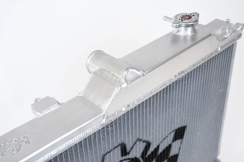 CSF 15-19 Subaru Legacy and Outback 2.5L High-Performance All-Aluminum Radiator - Back View
