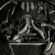 Load image into Gallery viewer, CSF 16-21 BMW M5 (F90) / 17-21 BMW M8 (F91/F92/F93) Twin Charge-Air-Cooler Set - Crinkle Black - Back View
