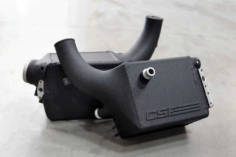 CSF 16-21 BMW M5 (F90) / 17-21 BMW M8 (F91/F92/F93) Twin Charge-Air-Cooler Set - Crinkle Black - Additional View 10
