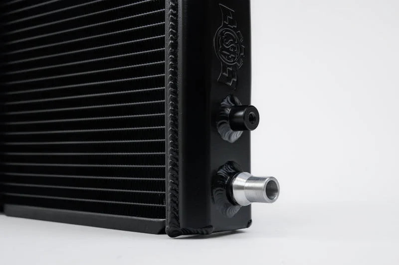 CSF 16-22 Chevrolet Camaro Coupe (2.0L Turbo/ SS/ZL1) / 13-19 Cadillac CTS Auxiliary Radiator - Side View