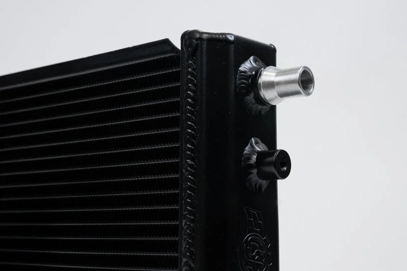 CSF 16-22 Chevrolet Camaro Coupe (2.0L Turbo/ SS/ZL1) / 13-19 Cadillac CTS Auxiliary Radiator - Back View