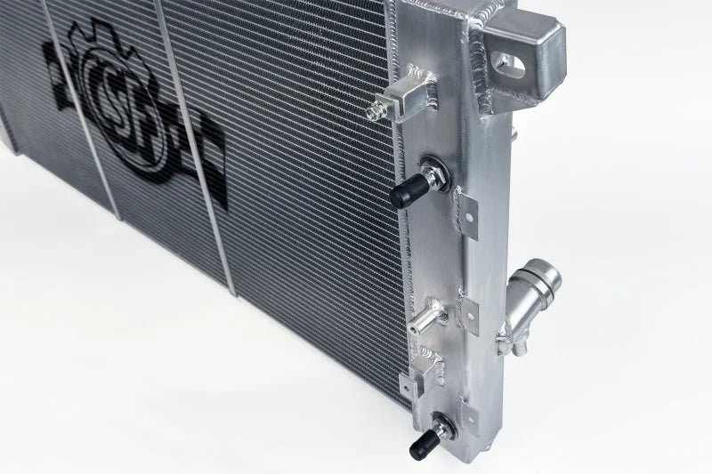 CSF 17-20 Ford Raptor / 15-25 F-150 High Performance Radiator - Side View