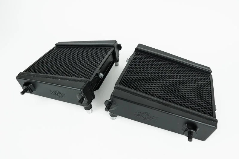 CSF 20+ Toyota GR Supra High-Performance Auxiliary Radiator , Fits Both L&R Two Required - Installation View