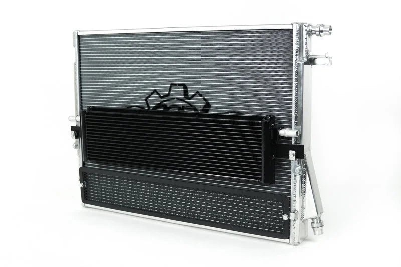 CSF 20+ Toyota GR Supra High-Performance DCT Transmission Oil Cooler - Side View