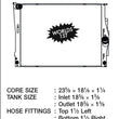 Load image into Gallery viewer, CSF 2006 BMW 325 / 07-09 BMW 328 / 06-10 BMW 330 / 09-10 BMW Z4 Radiator - Side View