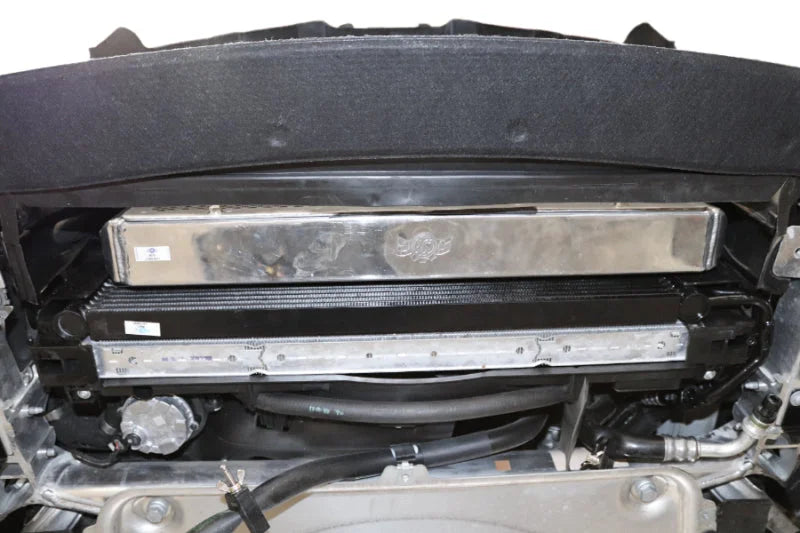 CSF 2015+ BMW M3/M4 (F8X) DCT Oil Cooler - Side View